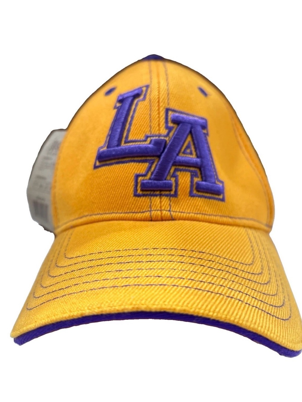 LA Los Angeles Lakers Ball Cap Hat NBA Basketball Snap Back Yellow Purple NWT